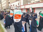 راهپیمایی دشمن شکن یوم الله ۲۲بهمن در شهرستان زاهدان برگزار شد