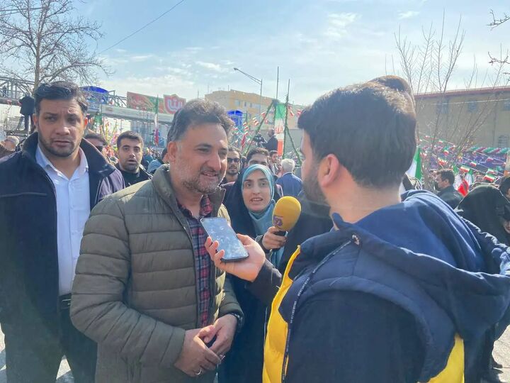 حضور میلیونی مردم در مراسم راهپیمایی ۲۲ بهمن باورنکردنی است حضور میلیونی مردم در مراسم راهپیمایی ۲۲ بهمن باورنکردنی است