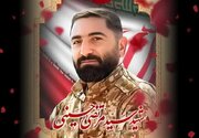 پیکر پاسدار شهید سیدمرتضی حسینی در بجنورد تشییع شد
