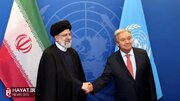 دبیرکل سازمان ملل سالروز پیروزی انقلاب اسلامی را به رئیسی تبریک گفت