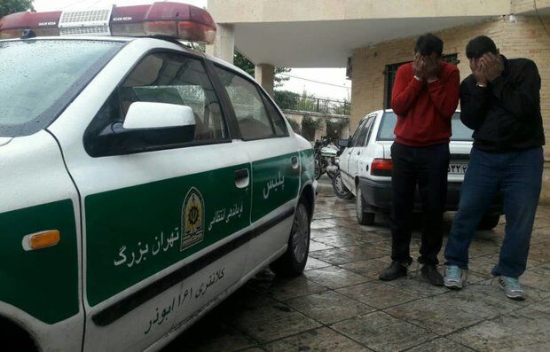 دستگیری باند سارقان خودرو در تهران