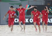صعود تیم ملی فوتبال ساحلی ایران به یک‌چهارم نهایی با شکست آرژانتین