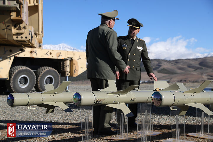 رونمایی از ذو سامانه پدافند هوایی ساخت وزارت دفاع
