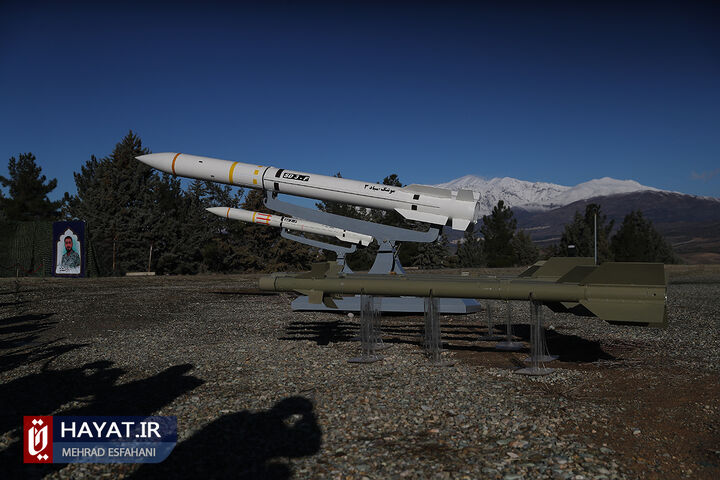 رونمایی از ذو سامانه پدافند هوایی ساخت وزارت دفاع