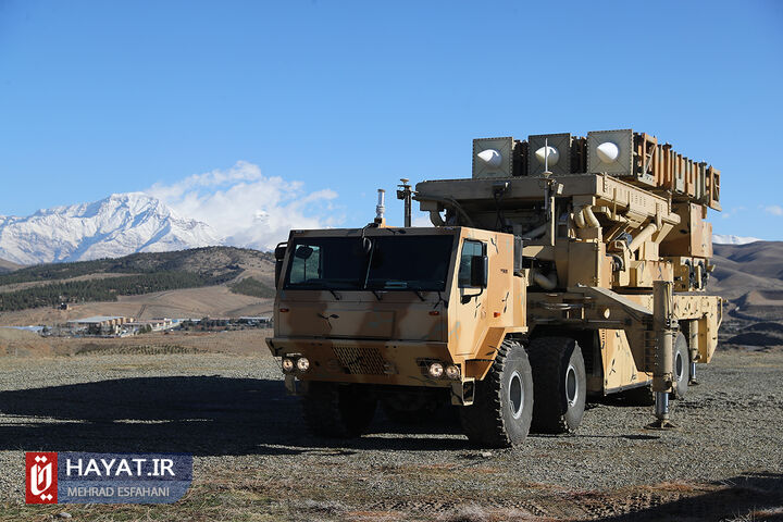 رونمایی از ذو سامانه پدافند هوایی ساخت وزارت دفاع