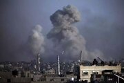 شهادت 3 کودک و زن در بمباران شهر دیر البلح/ 10 فلسطینی در غزه شهید شدند