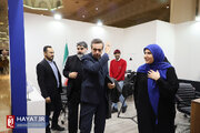 تصاویر/ غرفه حیات در اولین روز بیست و چهارمین نمایشگاه رسانه های ایران