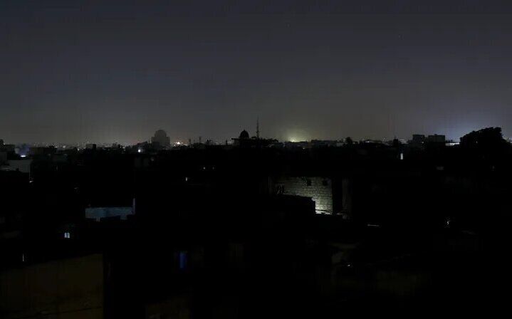 بخشهای متعددی از سرزمینهای اشغالی در خاموشی فرو رفت بخشهای متعددی از سرزمینهای اشغالی در خاموشی فرو رفت