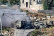 درگیری مقاومت با اشغالگران در قلقیله/ بازداشت هزار و ۱۰۰ فلسطینی در کرانه‌ باختری