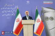 تصاویر/ نشست خبری سخنگوی وزارت امور خارجه در نمایشگاه مطبوعات