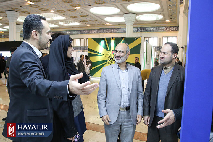 حیات در بیست و چهارمین نمایشگاه رسانه های ایران - روز سوم