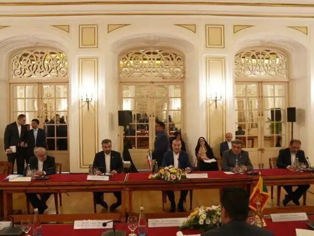 دیدار وزیران امور خارجه ایران و سریلانکا