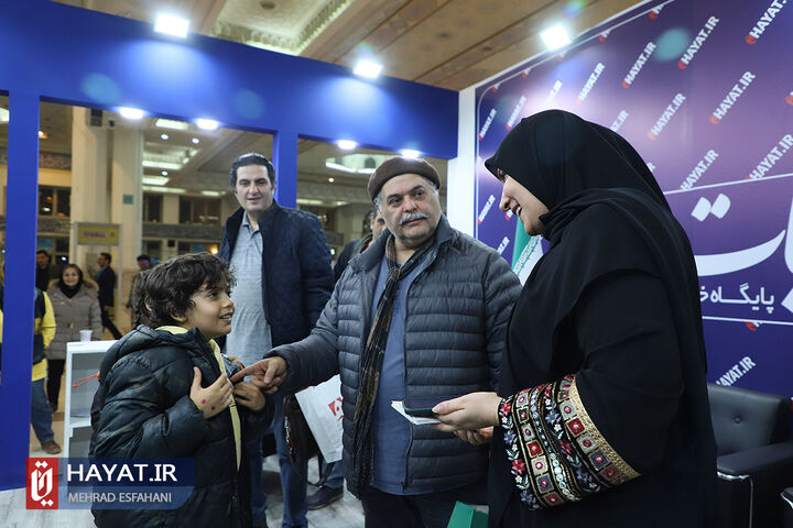 تصاویر/ میهمانان حیات در چهارمین روز از نمایشگاه رسانه های ایران (۲)