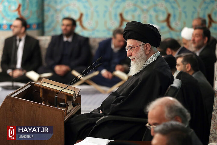 دیدار شرکتکنندگان در مسابقات بینالمللی قرآن با رهبر انقلاب