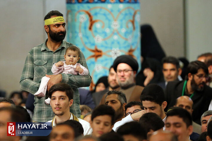 دیدار شرکت‌کنندگان در مسابقات بین‌المللی قرآن با رهبر انقلاب