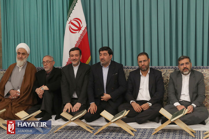 دیدار شرکتکنندگان در مسابقات بینالمللی قرآن با رهبر انقلاب