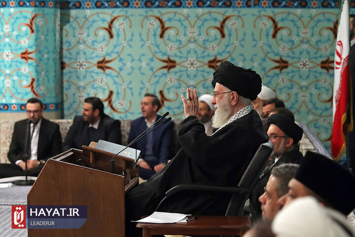 دیدار شرکتکنندگان در مسابقات بینالمللی قرآن با رهبر انقلاب