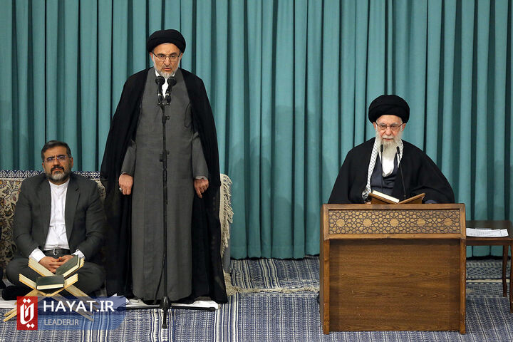 دیدار شرکتکنندگان در مسابقات بینالمللی قرآن با رهبر انقلاب