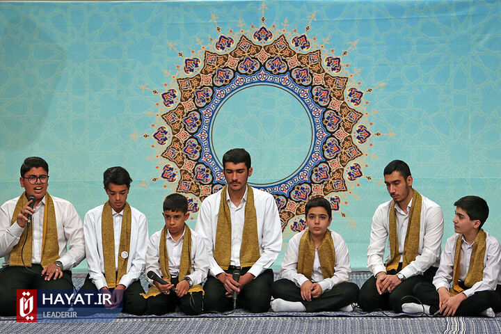 دیدار شرکتکنندگان در مسابقات بینالمللی قرآن با رهبر انقلاب
