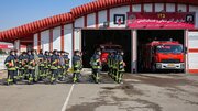 خدمت‌رسانی آتش‌نشانان تهرانی به زائران مسجد مقدس جمکران