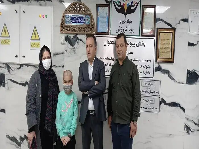 اولین پیوند مغز استخوان در بیمارستان بعثت سنندج انجام شد اولین پیوند مغز استخوان در بیمارستان بعثت سنندج انجام شد