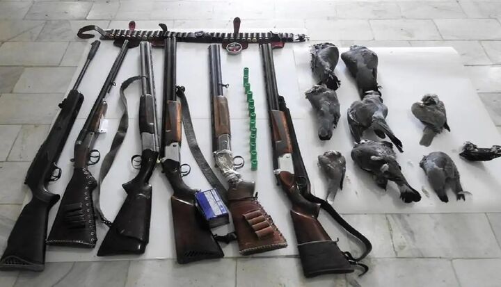 متخلفان صید و شکار در اصفهان دستگیر شدند متخلفان صید و شکار در اصفهان دستگیر شدند