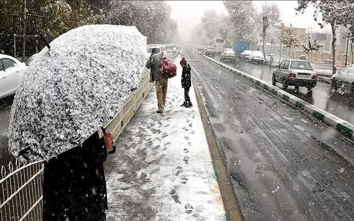 سرمای هوای تهران ادامه دارد سرمای هوای تهران ادامه دارد
