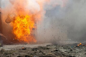 رخ دادن انفجار مهیب در حیفا