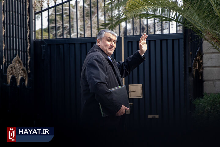 اعضای هیأت دولت در جمع خبرنگاران- ۹ اسفند ۱۴۰۲