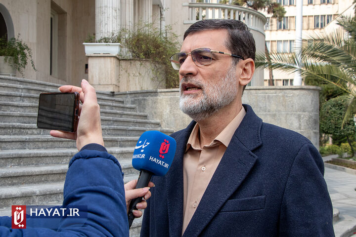 اعضای هیأت دولت در جمع خبرنگاران- ۹ اسفند ۱۴۰۲