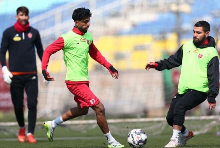 نعمتی و گولسیانی زیر نظر پزشک تمرین کردند نعمتی و گولسیانی زیر نظر پزشک تمرین کردند