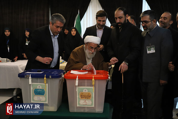 صندوق اخذ رای در شورای نگهبان