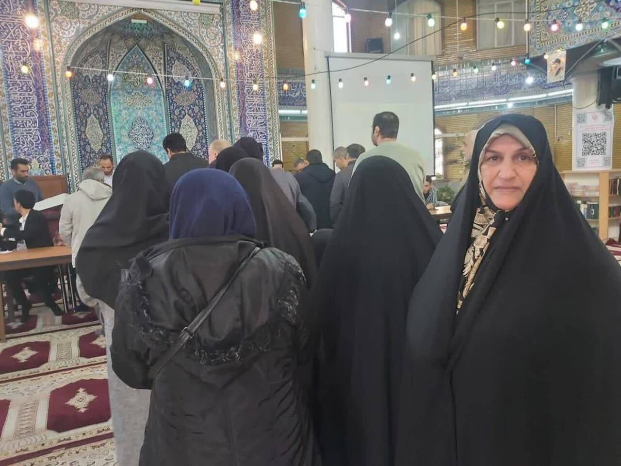 قدردانی خواهر شهید شیرودی از حضور پررنگ مردم در انتخابات