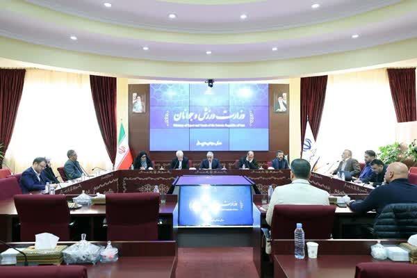 برگزاری جلسه تخصصی وزیر ورزش با مسئولان تیراندازی برگزاری جلسه تخصصی وزیر ورزش با مسئولان تیراندازی