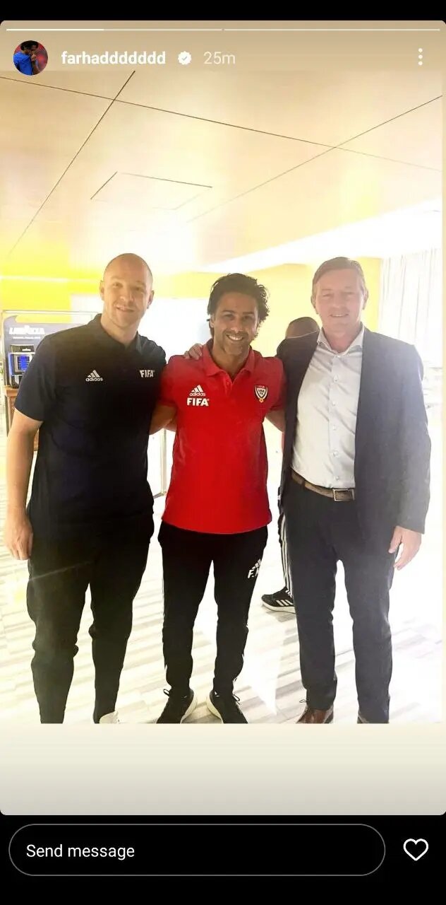 مقصد جدید فرهاد مجیدی مشخص شد؟!