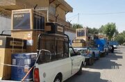 اهداء ۴۰۰ سری‌ جهیزیه به نوعروسان کمیته امداد گلستان