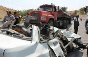 تصادف کامیون با سواری در شاهرود یک فوتی و چهار مصدوم داشت