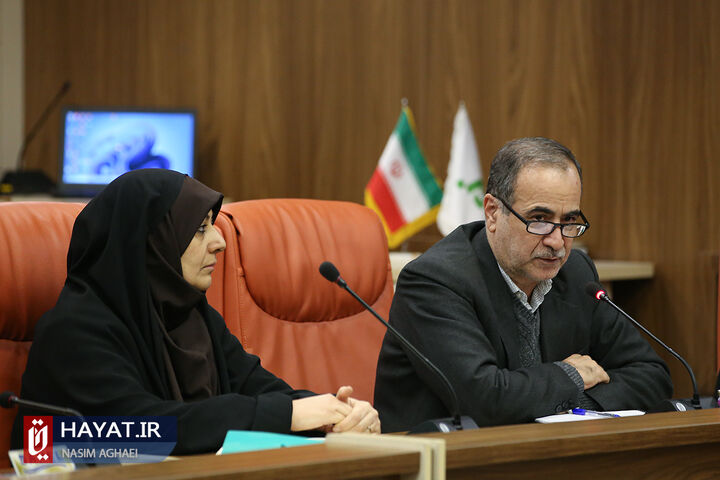 نشست خبری رئیس و معاونان دانشگاه الزهرا (س)