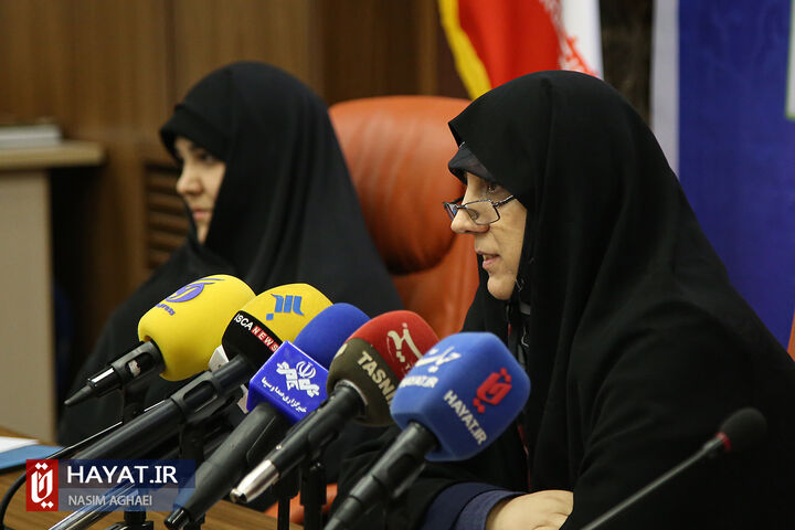 نشست خبری رئیس و معاونان دانشگاه الزهرا (س)