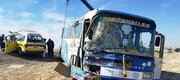 واژگونی اتوبوس در شرق افغانستان؛ ۳۸ نفر کشته و زخمی شدند