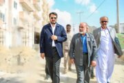 بازدید وزیر راه و شهرسازی از نقاط سیل‌زده سیستان و بلوچستان