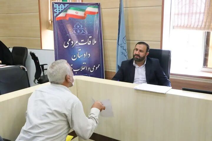 دیدار مردمی دادستان تهران در مسجد الزهرا حکیمیه دیدار مردمی دادستان تهران در مسجد الزهرا حکیمیه