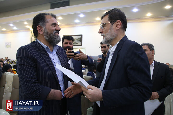 مراسم تجلیل از خادمین ایثارگران و مروجین فرهنگ ایثار و شهادت