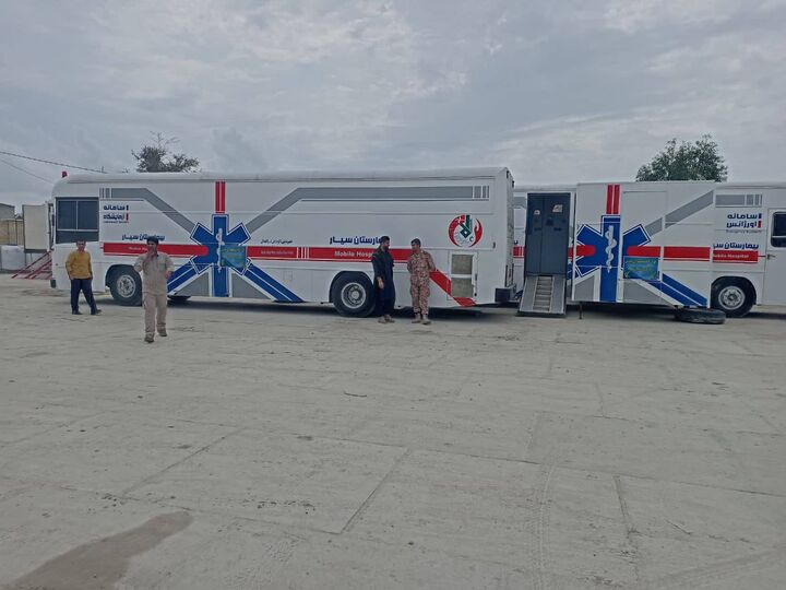 افتتاح شصت و سومین بیمارستان سیار نیروی زمینی سپاه در سیستان و بلوچستان افتتاح شصت و سومین بیمارستان سیار نیروی زمینی سپاه در سیستان و بلوچستان