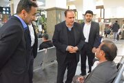 بازدید بازرس کل راه و شهرسازی سازمان بازرسی از ایستگاه راه آهن تهران