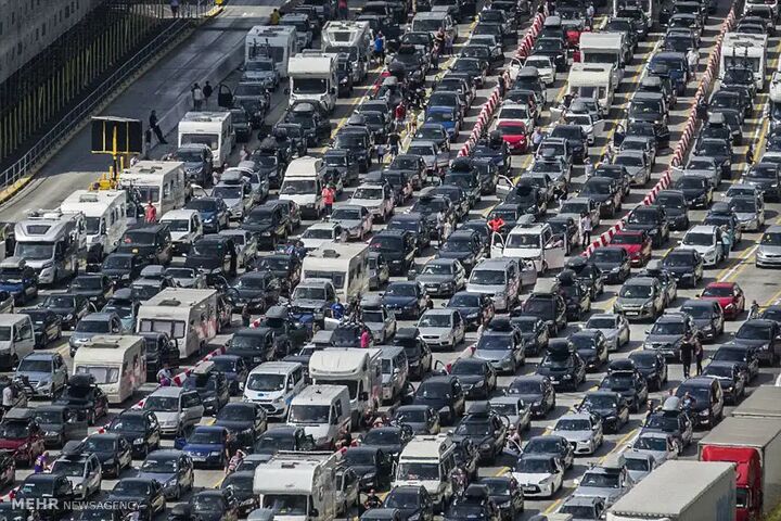 ترافیک برخی از معابر پایتخت در اولین روز ماه مبارک رمضان ترافیک برخی از معابر پایتخت در اولین روز ماه مبارک رمضان