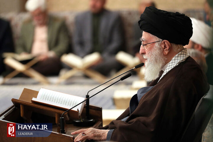 محفل انس با قرآن کریم در حضور رهبر انقلاب