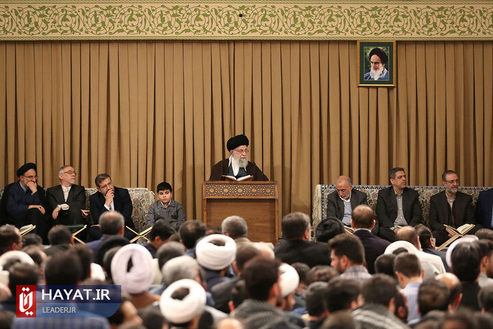 محفل انس با قرآن کریم در حضور رهبر انقلاب