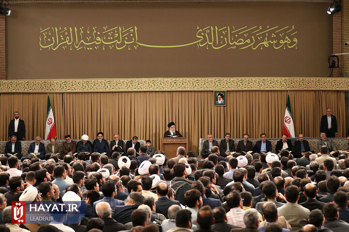 محفل انس با قرآن کریم در حضور رهبر انقلاب