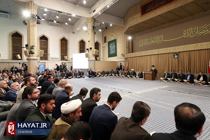 محفل انس با قرآن کریم در حضور رهبر انقلاب